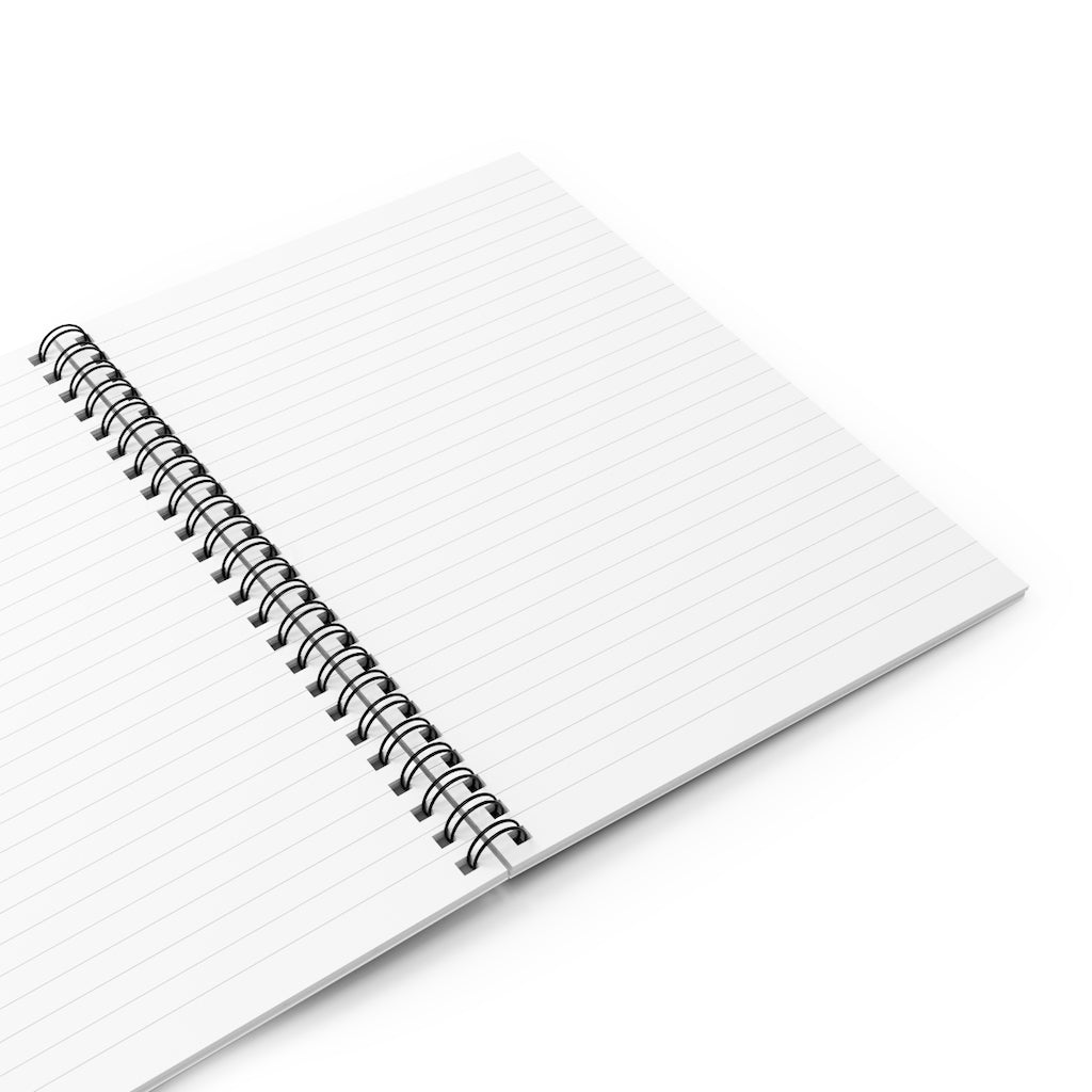 “Nu Growth” Blue Spiral Notebook - Ruled Line